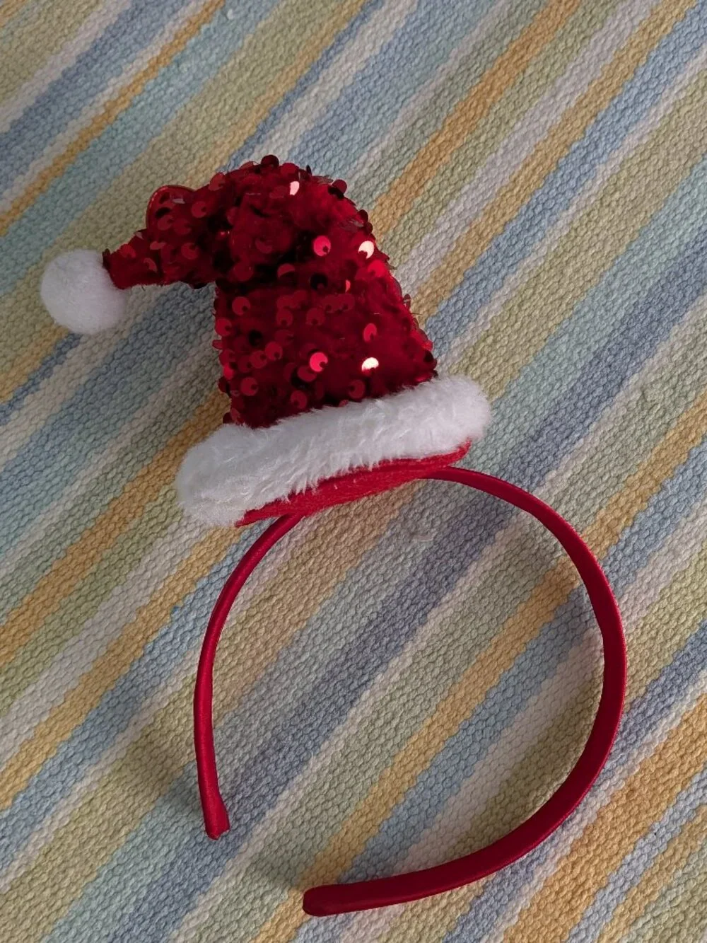 🛍️ BUNDLE ONLY • Girl's Santa Hat Christmas Holiday Headband